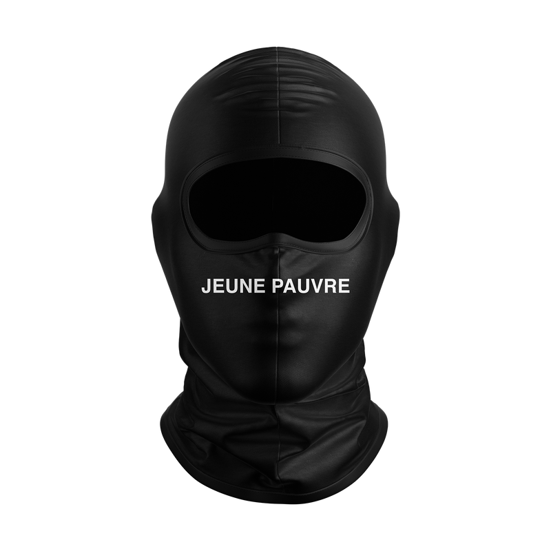 CAGOULE NOIRE "JEUNE PAUVRE"